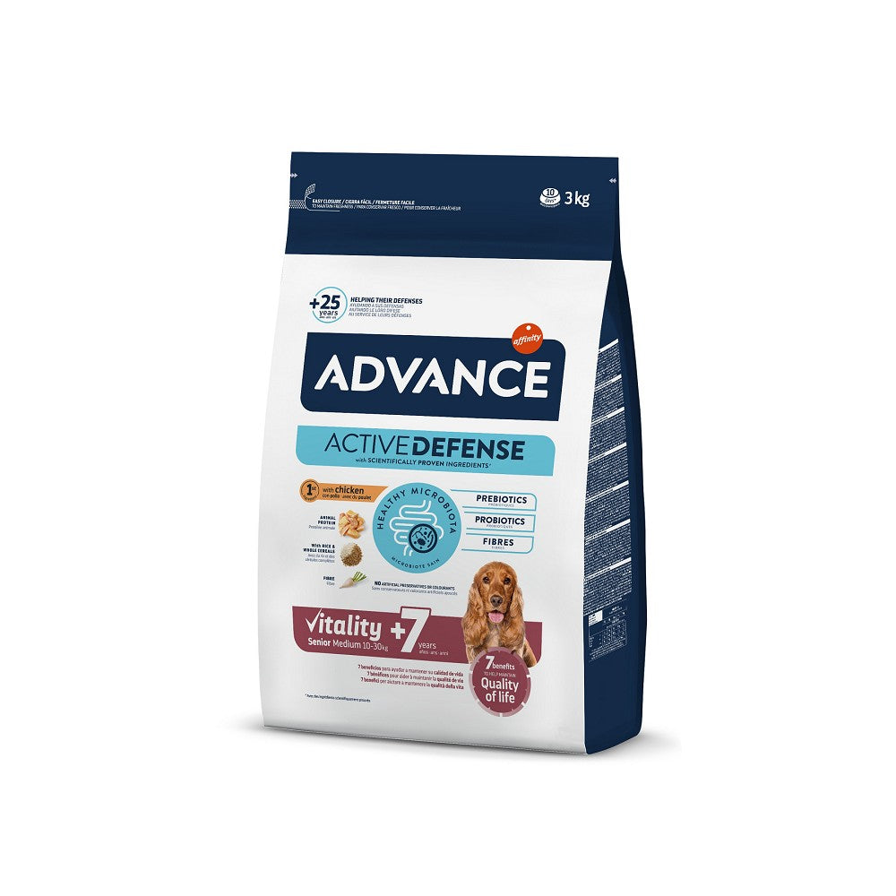 Active Defense - Chicken & Rice Regular Bites for Medium Senior Dog Dry Food