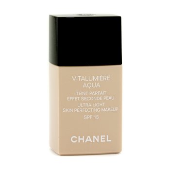 Makeup - Chanel - Vitalumiere Aqua Ultra Light Skin Perfecting Make Up SFP 15 - # 32 Beige Rose 30ml/1oz