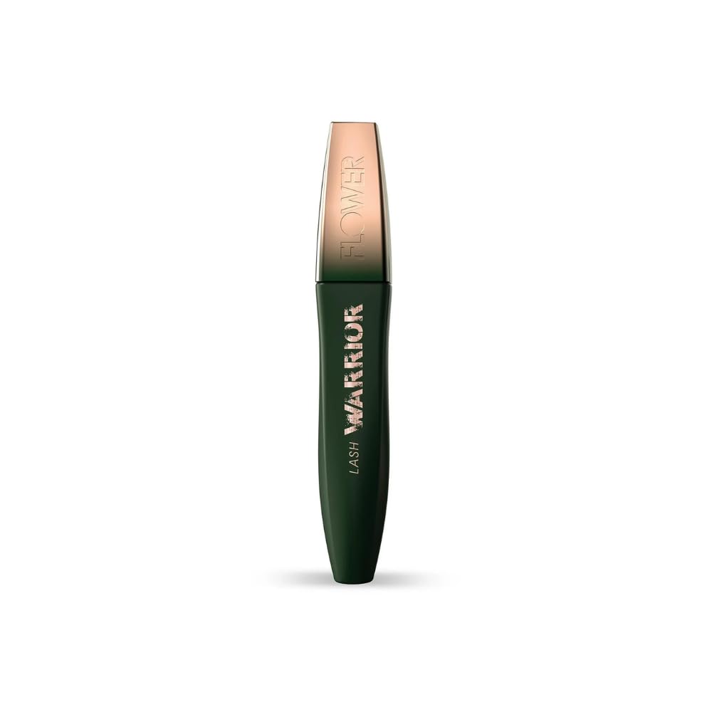 Flower Beauty Lash Warrior Mascara - Volumizing Lashes, Length & Definition, No Clumping (Fierce Black)
