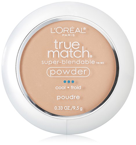 L'Oréal Paris True Match Super-Blendable Powder, Shell Beige, 0.33 oz.