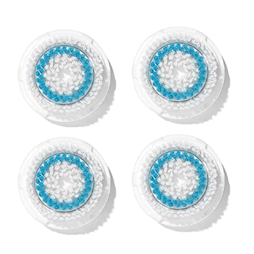 Clarisonic Brush Head Replacements,Compatible with Mia 1, Mia 2, Mia Fit, Alpha Fit,Alpha Fit,Deep Pore (4-Count)