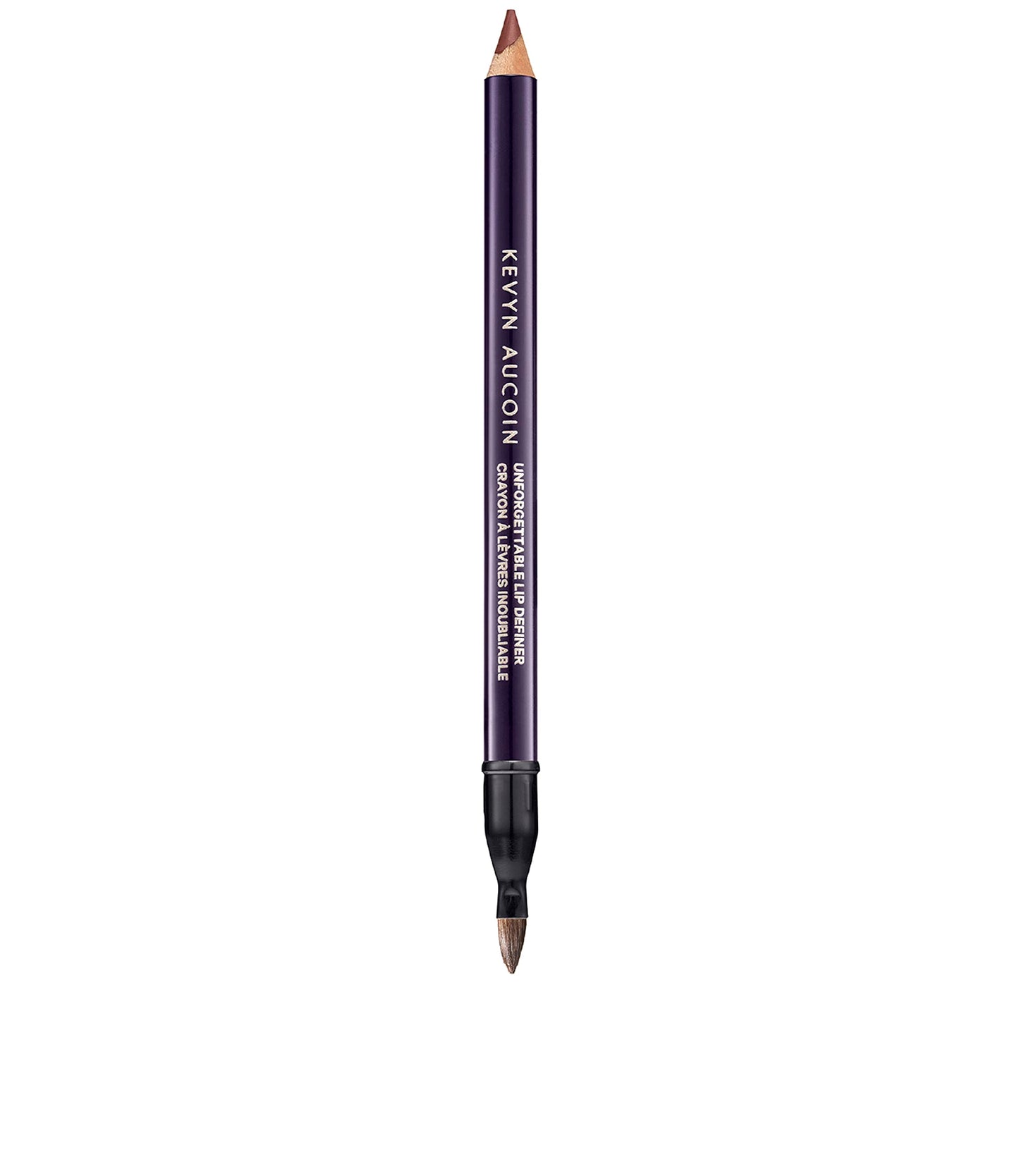 Kevyn Aucoin Unforgettable Lip Definer, Minimal: Long-wearing makeup lip definer. Water-resistant, defined tip accentuates lips. Blend-able. Dual-ended pencil and brush. All skin tones and types.