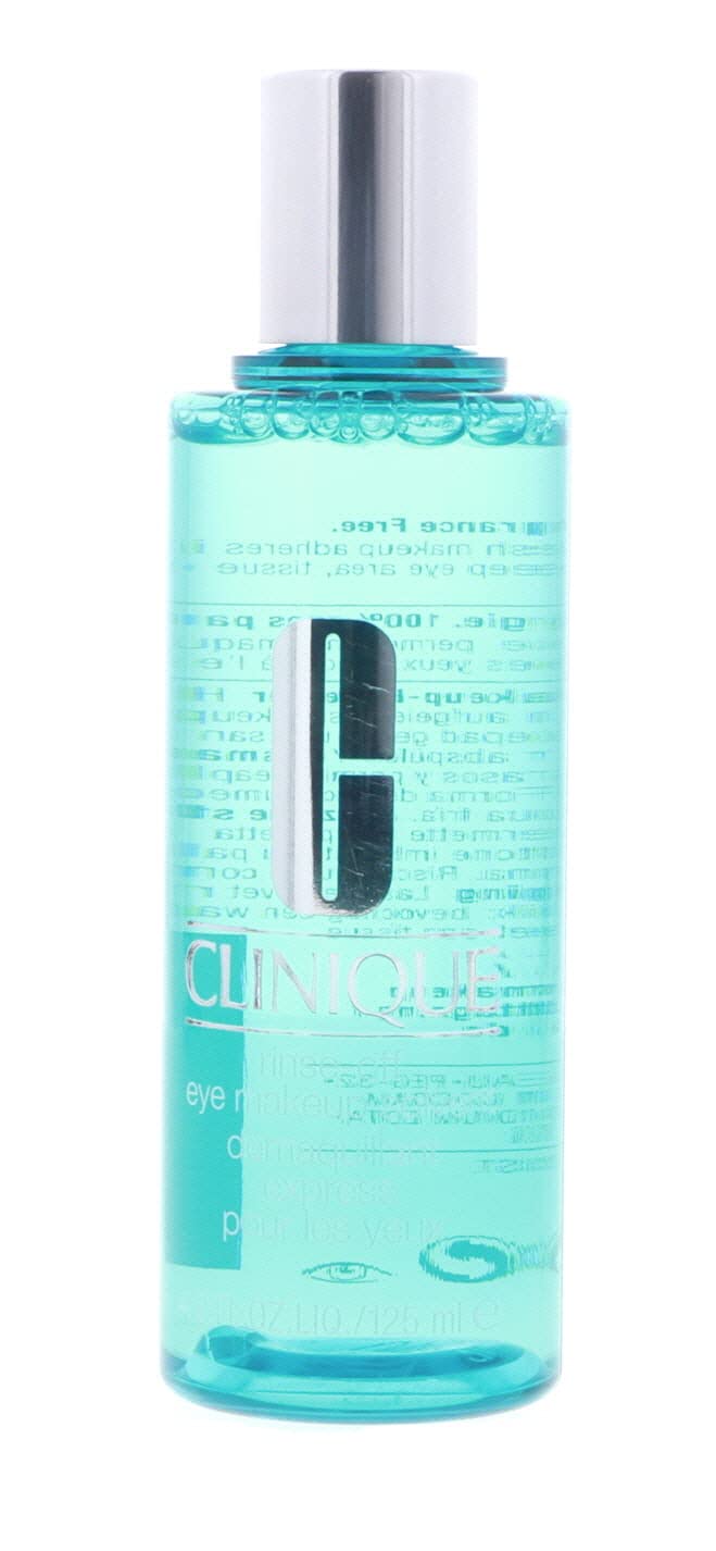 Clinique Cleanser, 125ml/4.2oz Rinse Off Eye Make Up Solvent for Women