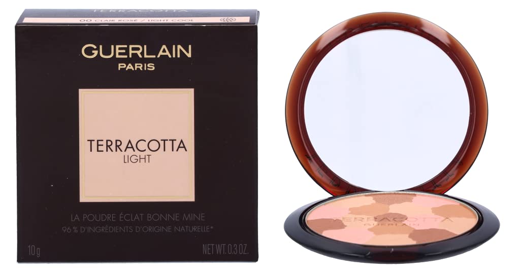 Terracotta Light Natural Healthy Glow Powder - 00 Light Cool by Guerlain for Women - 0.3 oz Powder