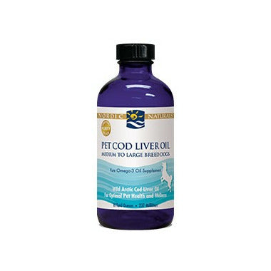 Nordic Naturals Pet Cod Liver Oil 8 fluid ounces