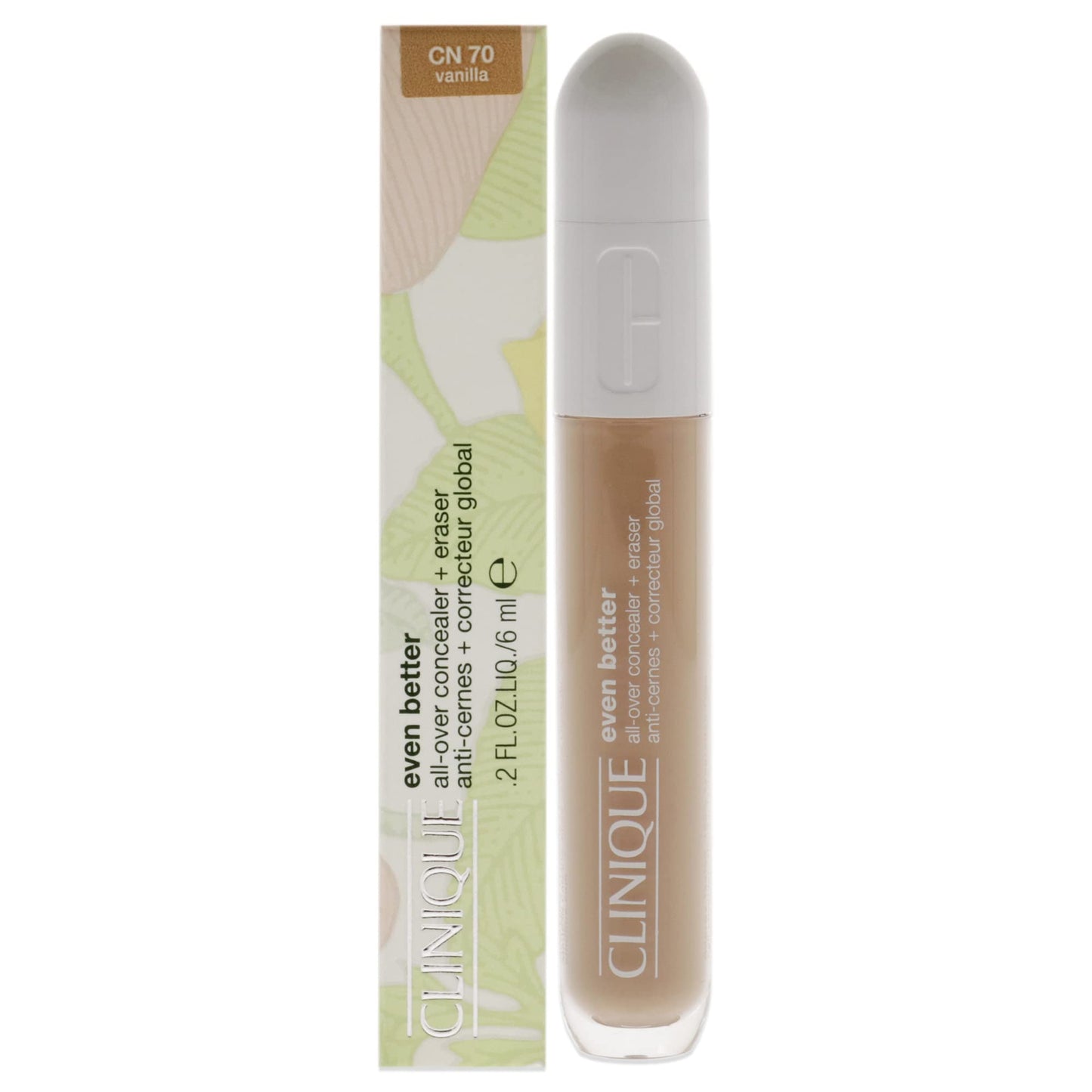 Clinique Even Better All-Over Concealer Plus Eraser - CN 70 Vanillia Concealer Women 0.2 oz
