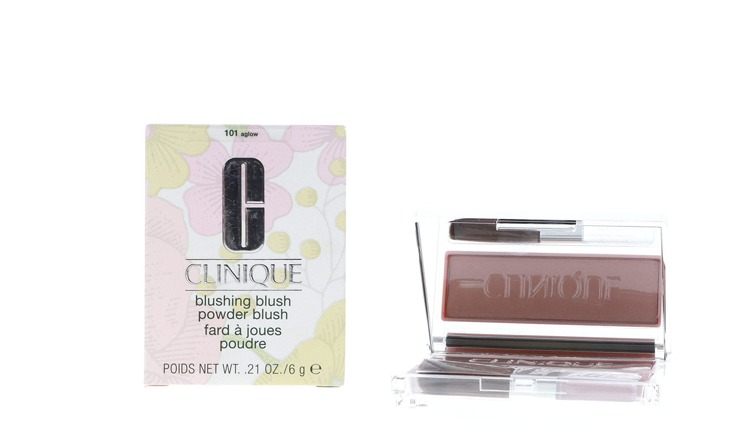 Clinique Blushing Blush Powder, No.101 Aglow, 0.21 Ounce
