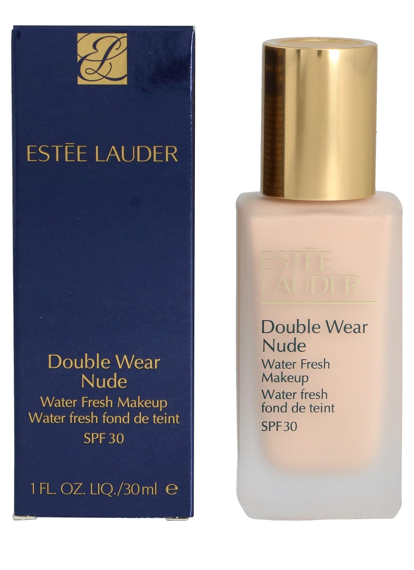 Estee Lauder Double Wear Nude Water Fresh Makeup Broad Spectrum SPF 30, 1.0 oz. 1c1 Cool Bone