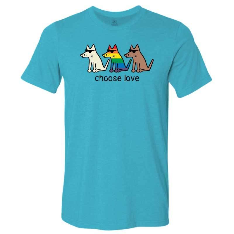 Choose Love - Lightweight Tee - Rocky & Maggie's Pet Boutique and Salon
