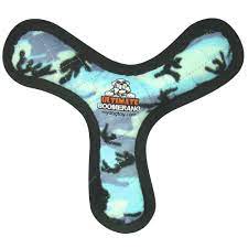 Tuffy - Boomerang Dog Toy Blue Camo