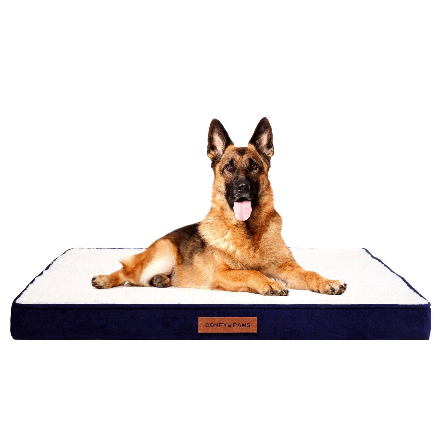 Premium Suede Velvet Orthopedic Dog Bed