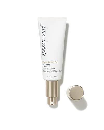 jane iredale Glow Time Pro BB Cream | Weightless Blemish Concealer | SPF 25 Broad Spectrum Sun Protection | Light to Medium with Warm Yellow/Gold Undertones