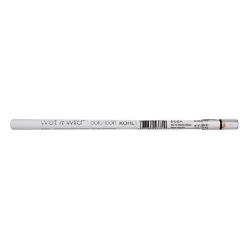 Wet n Wild Color Icon Eyeliner Pencil 608a You're Always White, 0.04 ounce, (pack of 12)