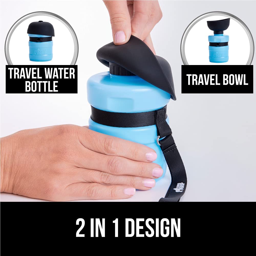 Leakproof 2 in 1 Design Portable Dog Water Bottle