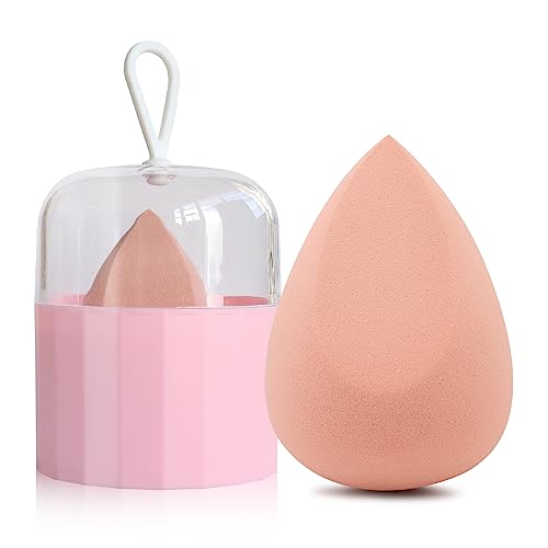 Makeup Sponge Banidy Beauty Sponge Blender with Breathable Makeup Sponge Holder for Travel Foundation Organic Latex-free Vegan Beauty Sponges for Makeup Miracle Makeup Blender Sponges Professional