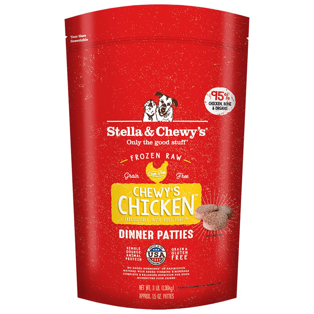Stella and Chewys Frozen Dinner Patties for Dogs