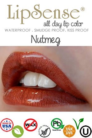 LipSense Bundle - 2 Items, 1 Color and 1 Glossy Gloss (Nutmeg)