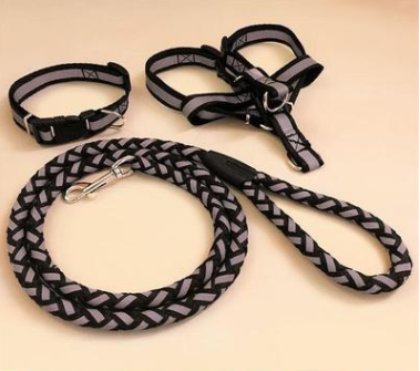 Reflective Pet Collar Leash