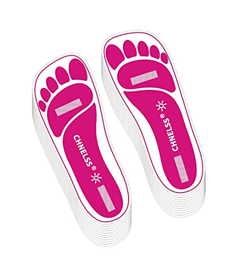 Pink 25Pairs(50Feets) of Spray Tanning Tan Sole Pads Protector Sunless Disposable