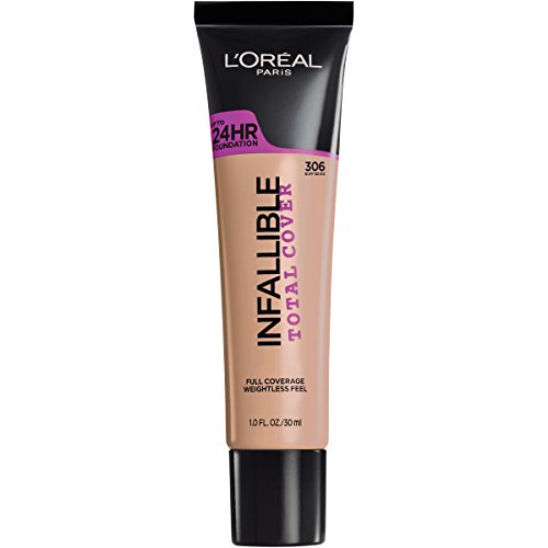 L'Oreal Paris Infallible Total Cover Foundation, Buff Beige, 1 fl; oz.