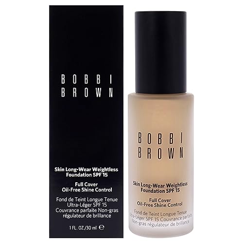 Bobbi Brown Skin Long-Wear Weightless SPF 15 Foundation, 4 Natural, 1 Ounce