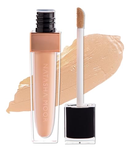 NATASHA MOOR: Liquid Magic Concealer - Ultimate Coverage for Dark Circles - Long-Lasting, Water-Resistant, Vitamin E, Cruelty-Free - Suitable for All Skin Types #2