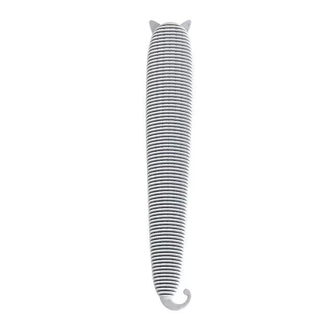 Undercoat Simulated Tongue Brush Massager Gray