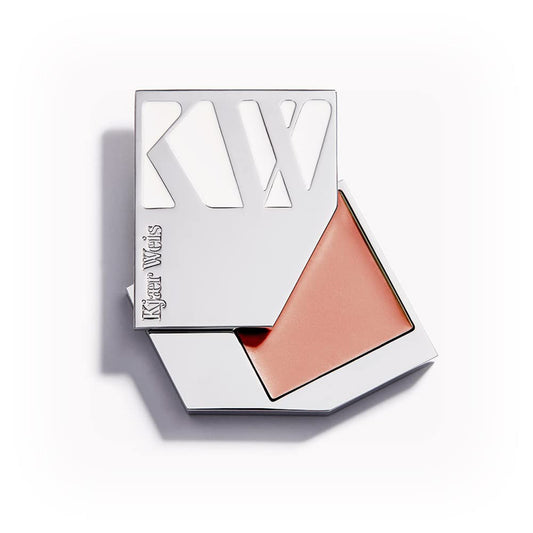 Kjaer Weis Cream Blush. Award Winning Dewy Blush Makeup. Blendable Cream Blush for Cheeks, Eyes and Lips. Long-Wearing Creme Blush Make Up. Certified-Organic, Cruelty Free Clean Makeup (Precious)
