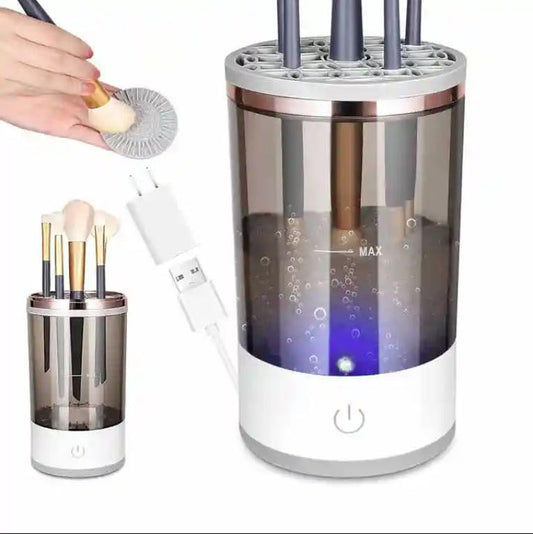 Electric Makeup Brush Cleaner, Makeup Brush Cleaner Machine, Makeup Cleaner, Brush Cleaner Fit for All Size Makeup Brush, Cosmetic Brush Cleaner, Beauty Tools, Great Gift for Her, Women, Girlfriend