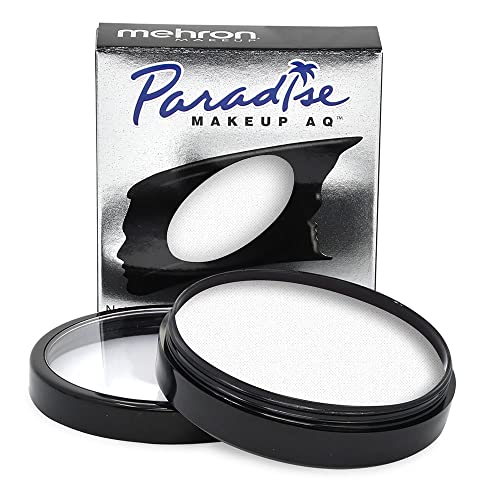 Mehron Makeup Paradise Makeup AQ Face & Body Paint (1.4 oz) (Dark Matter – Neon Clear/Blue UV)