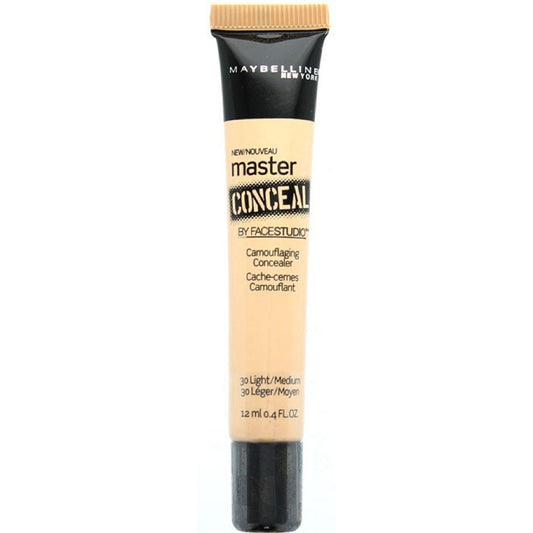 Maybelline New York Facestudio Master Conceal Makeup, Light/Medium, 0.4 fl. oz.