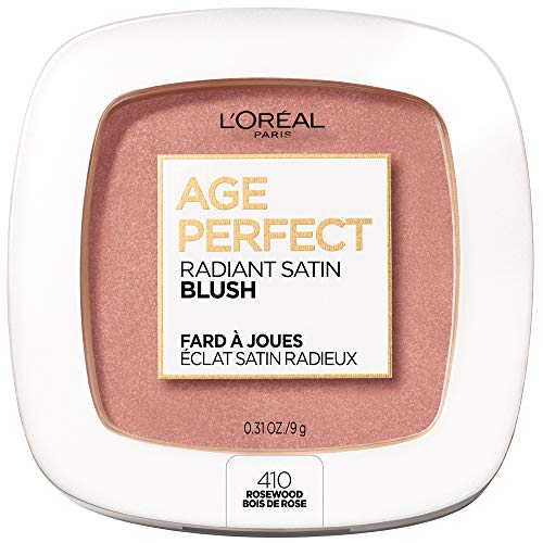 L'Oreal Paris Age Perfect Radiant Satin Blush with Camellia Oil, Rosewood