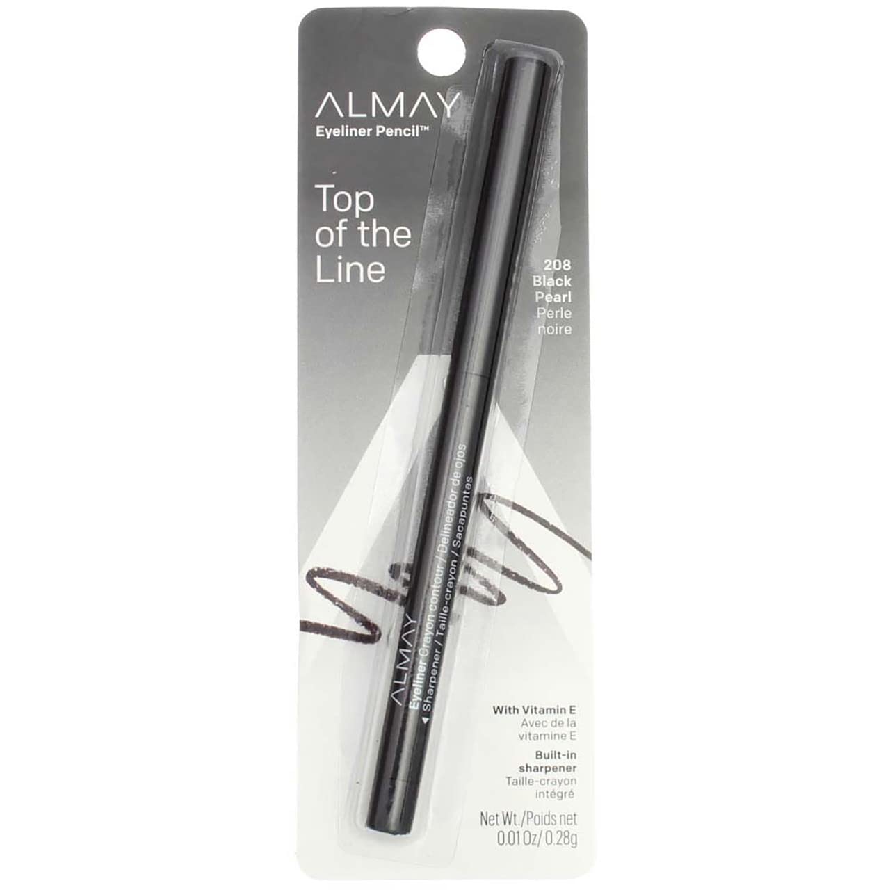 Almay Intense i-Color Liner, Black Pearl [003], 0.009 (Pack of 8)