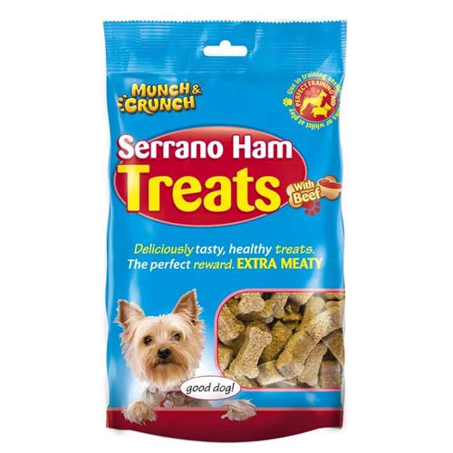 Munch & Crunch Serrano Ham Beef Treats 200g