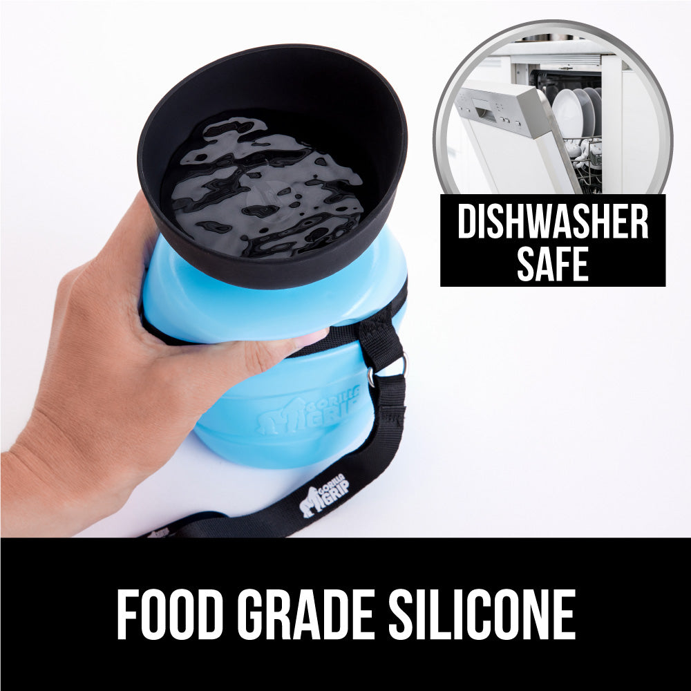 Leakproof 2 in 1 Design Portable Dog Water Bottle