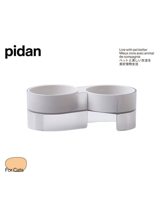 Pidan Tilted S Shaped Double Bowl