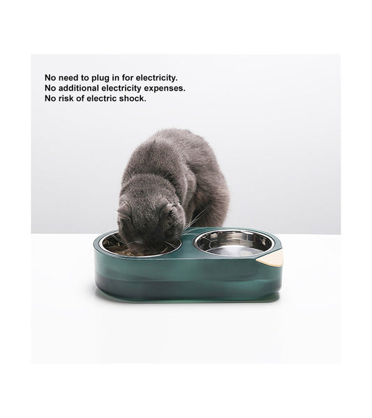Pidan - Water Secret Cooling or Warming Pet Double Bowl
