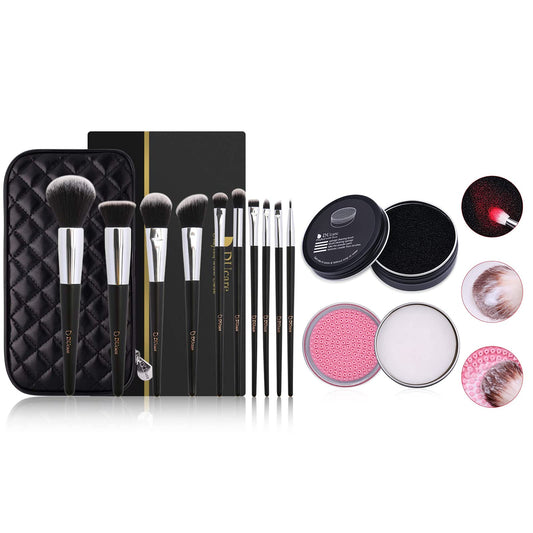 DUcare Makeup Brushes +Makeup Brush Cleaner
