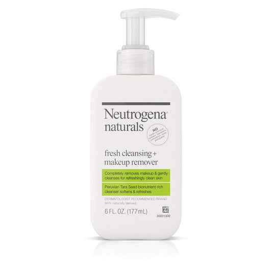 Neutrogena Naturals Fresh Cleansing And Makeup Remover, 6 fl. oz.