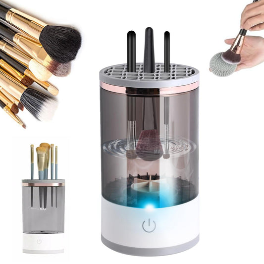 Make Up Brush Cleaner Cleanser Machine - Electric Makeup Brush Cleaner Machine - 2024 Makeup Brush Cleaner Machine - Cosmetic Makeup Brush Cleaner For All Size Makeup Brush