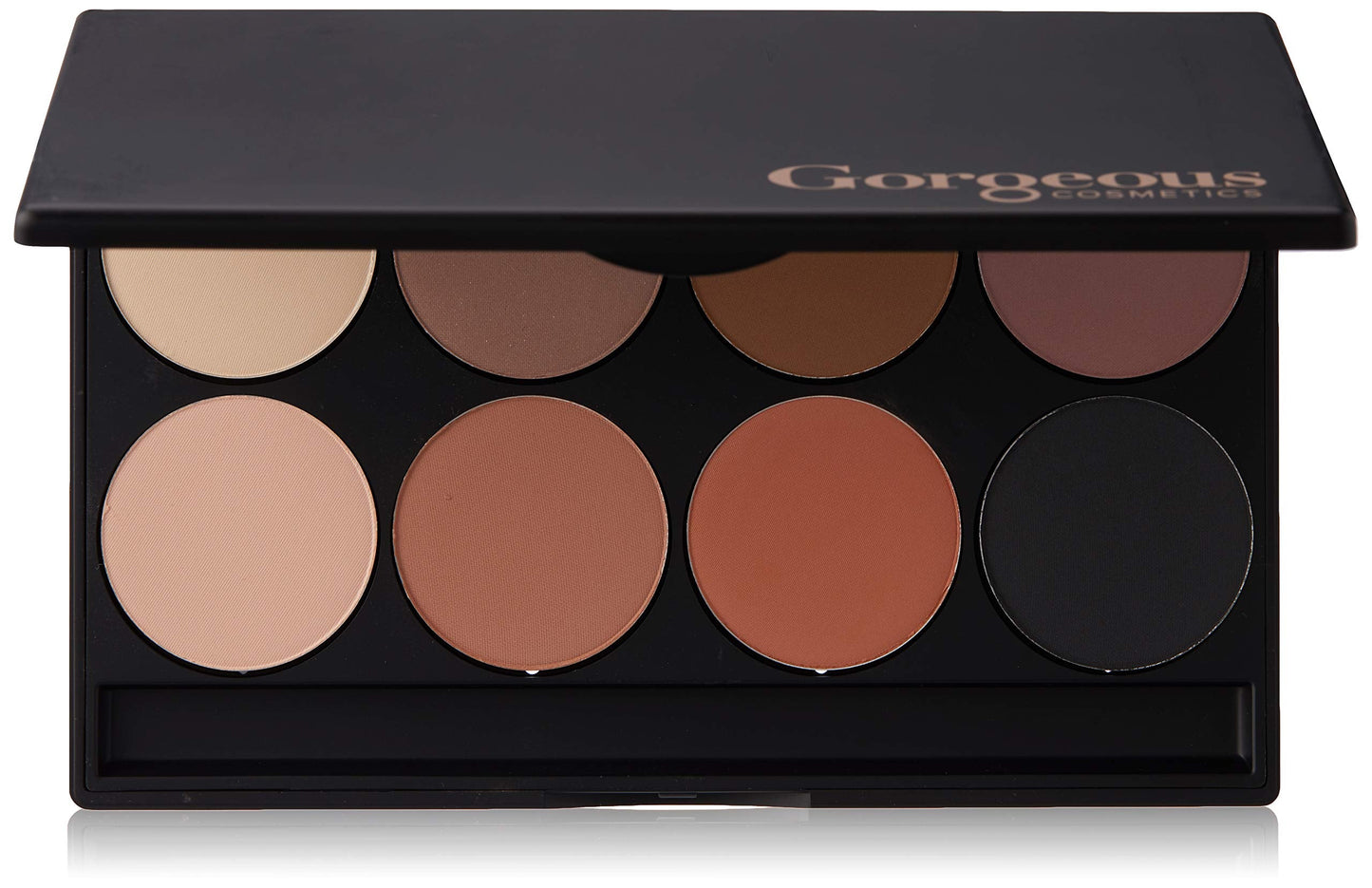 Gorgeous Cosmetics Ever Matte Eyeshadow Palette, 8 shades, Compact with Mirror