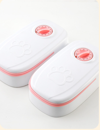 set timer automatic Pet Feeder Food Dispenser