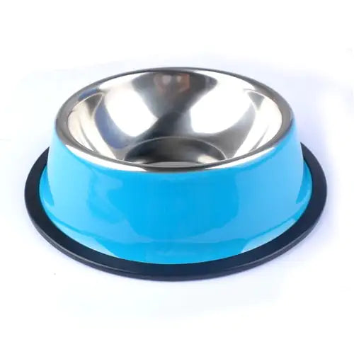 Stainless Steel Bowls Blue XS