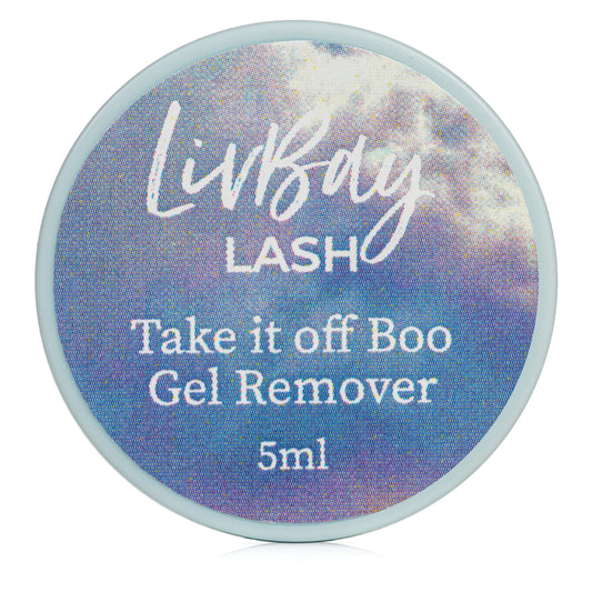 LivBay Gel Remover - Eyelash Extensiosn Remover Gel | Fast Acting + Dissolves Bond | Professional Use | Essential Lash Supplies