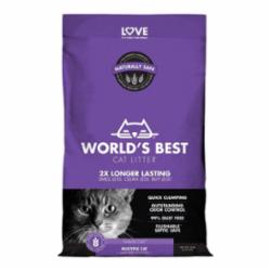 Worlds best cat litter multi-cat lavender scented 15lb