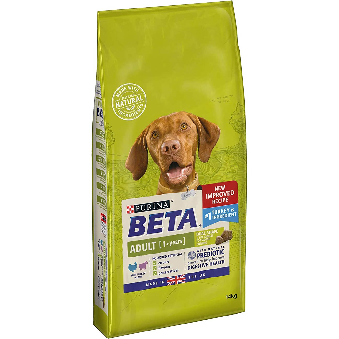 Purina Beta Adult Dry Dog Food with Turkey & Lamb 2KG
