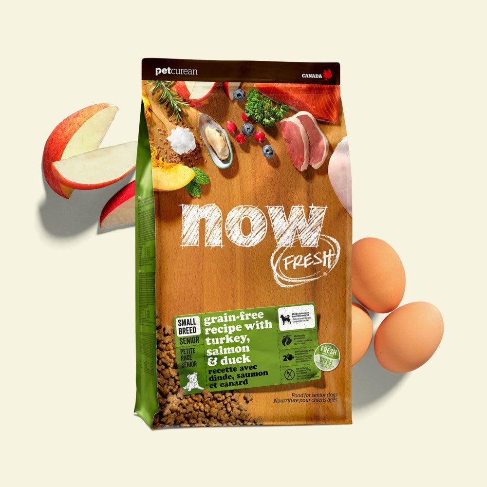 Now Fresh Turkey, Salmon Duck for Seniors