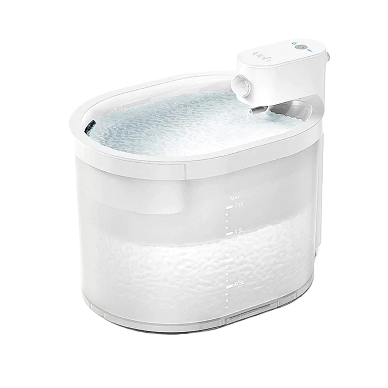 Wireless Cat Water Fountain White None