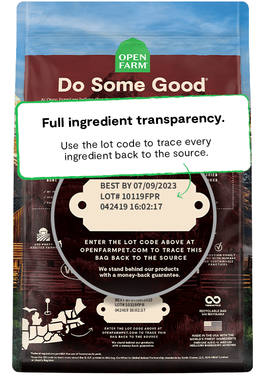 Open Farm Grain-Free RawMix Front Range Recipe Dog Food