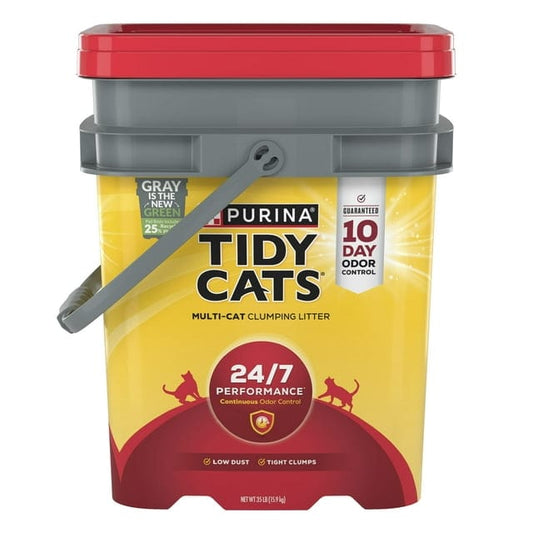 Purina Tidy Cats 24/7 Performance Clumping Cat Litter for Multiple Cats